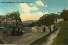 Firing disappearing guns West Point NY