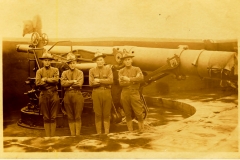 Six inch gun