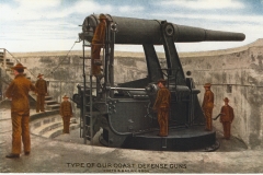 type of our coast defense guns