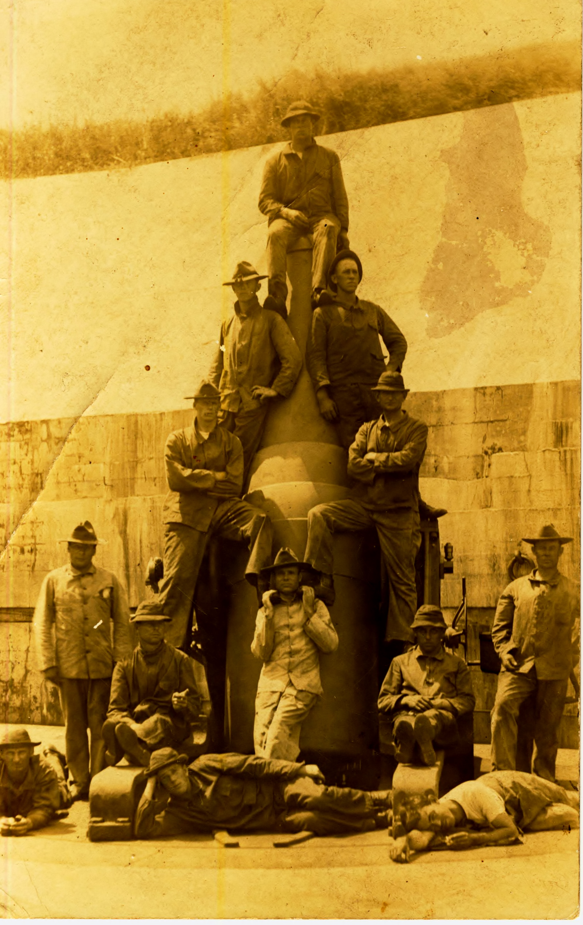 12 Inch Mortar and Crew at Fort Pickens FL