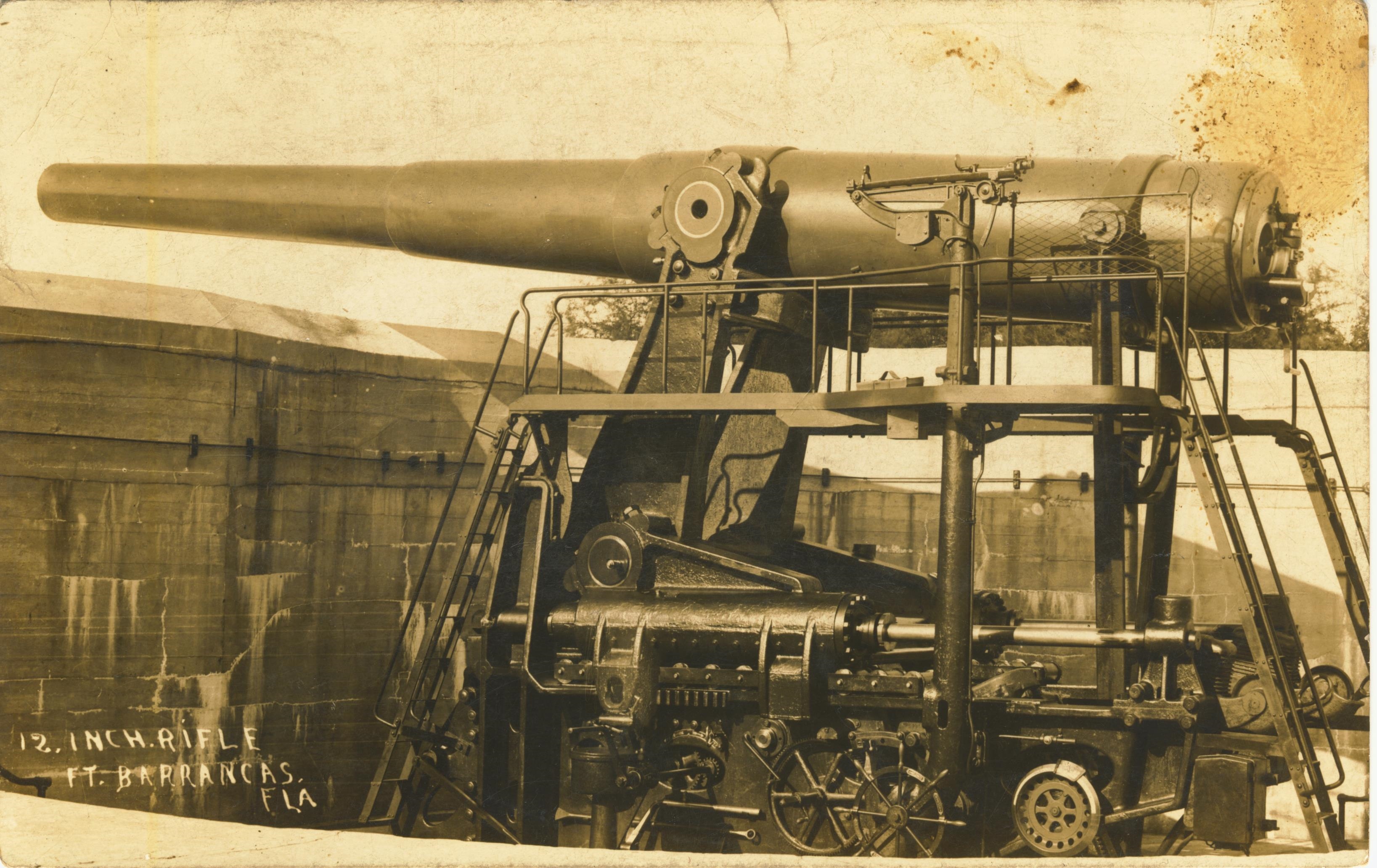 12 Inch Rifle Fort Barrancas