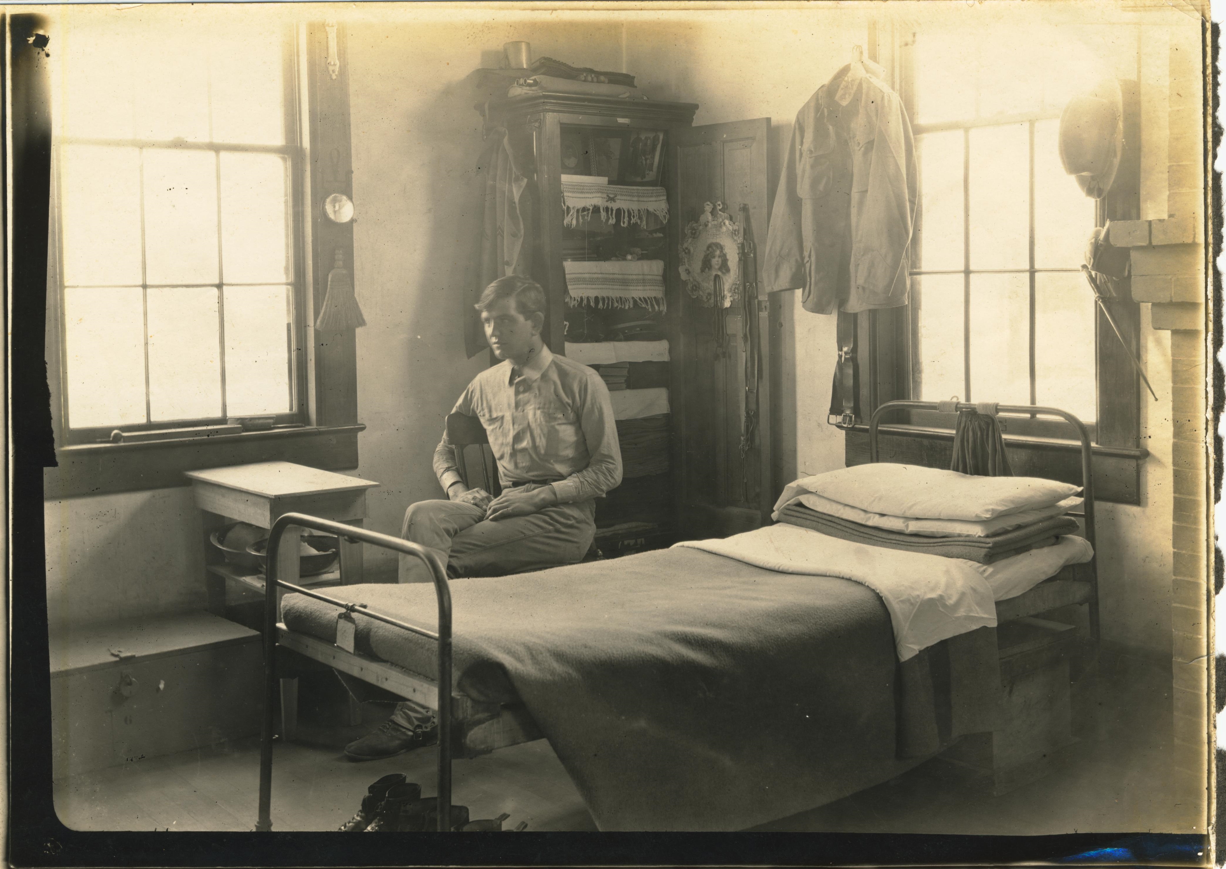 Barracks Scene writton back DeSoto FL