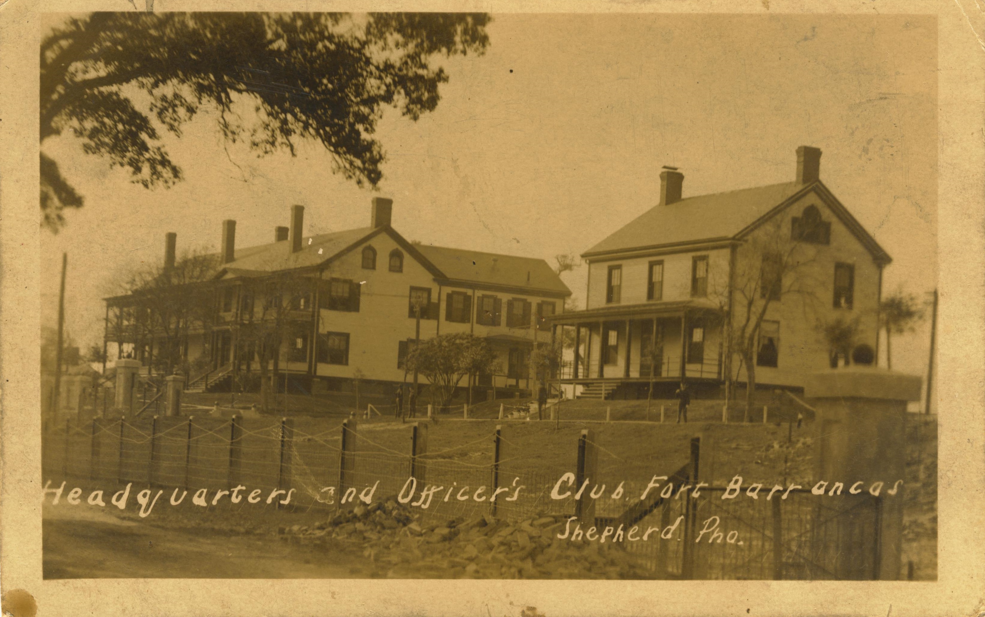 Headquarters and Officers Club Fort Barrancas FL