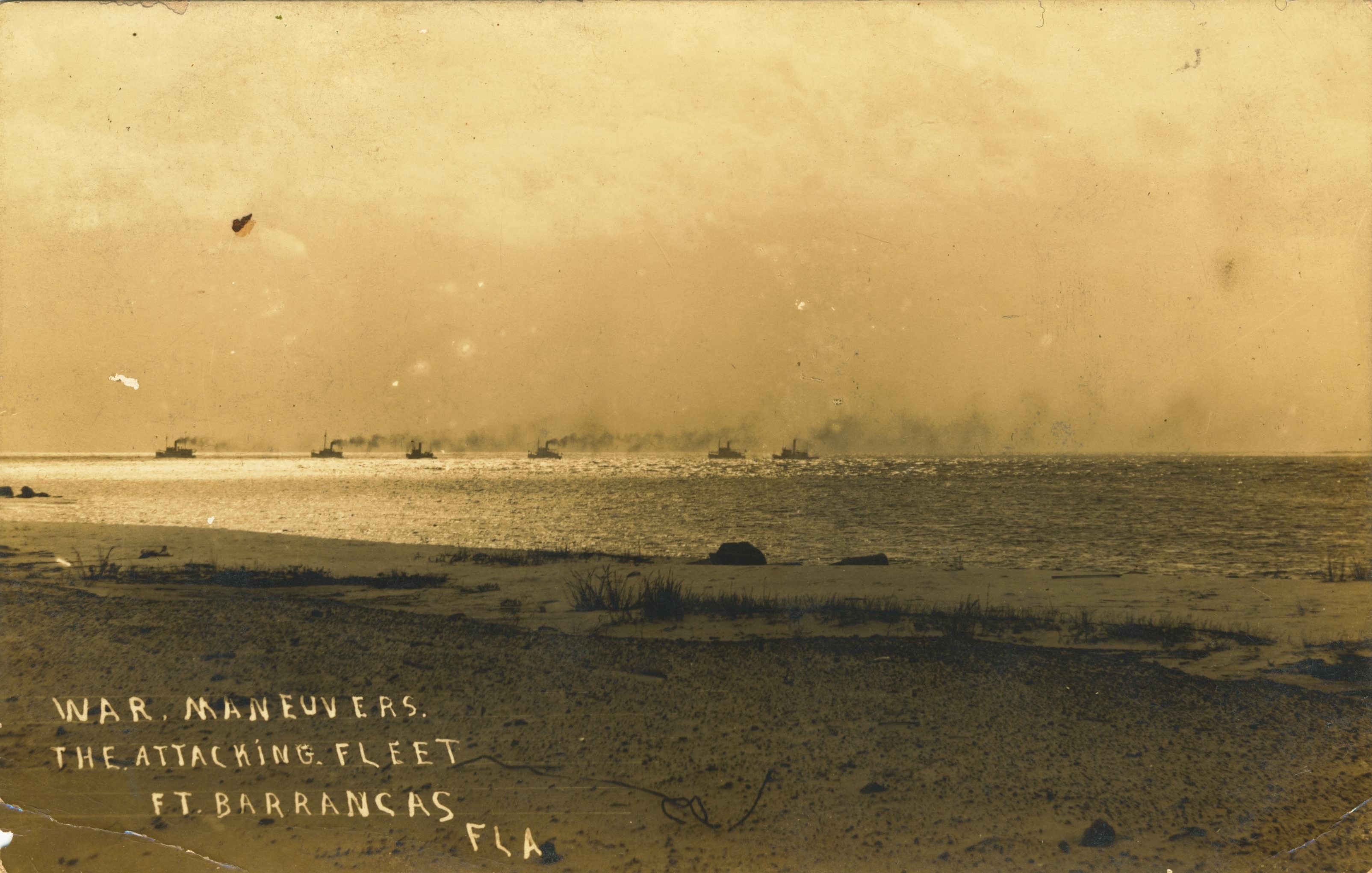 War Maneuvers The Atantic Fleet Fort Barrancas FL