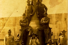 12 Inch Mortar and Crew at Fort Pickens FL