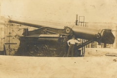Disappearing Rifle at Fort Pickens FL