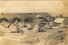 Tents at Fort Pickens FL