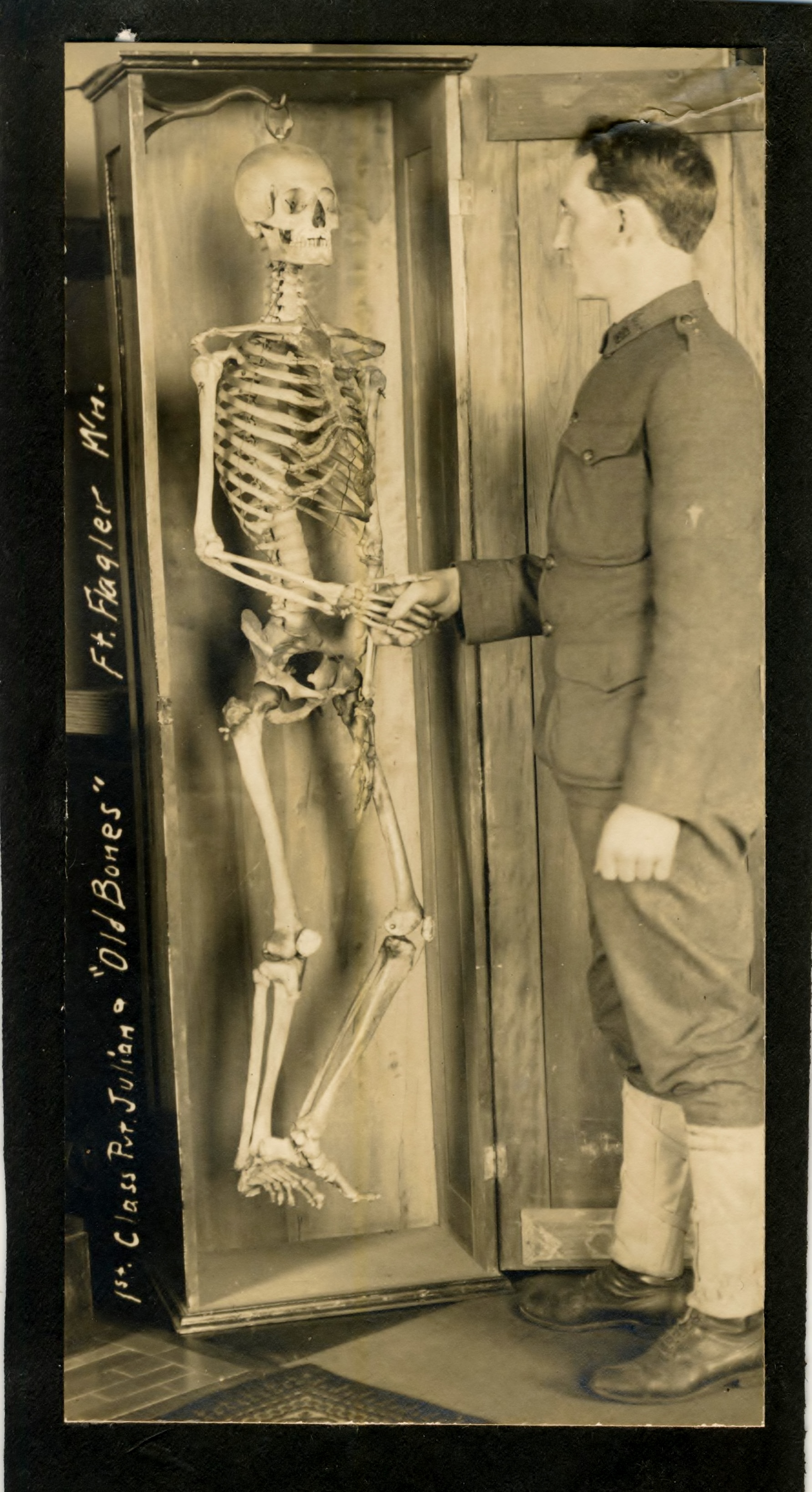 Fort Flagler 1st Class Pvt Julian Old Bones
