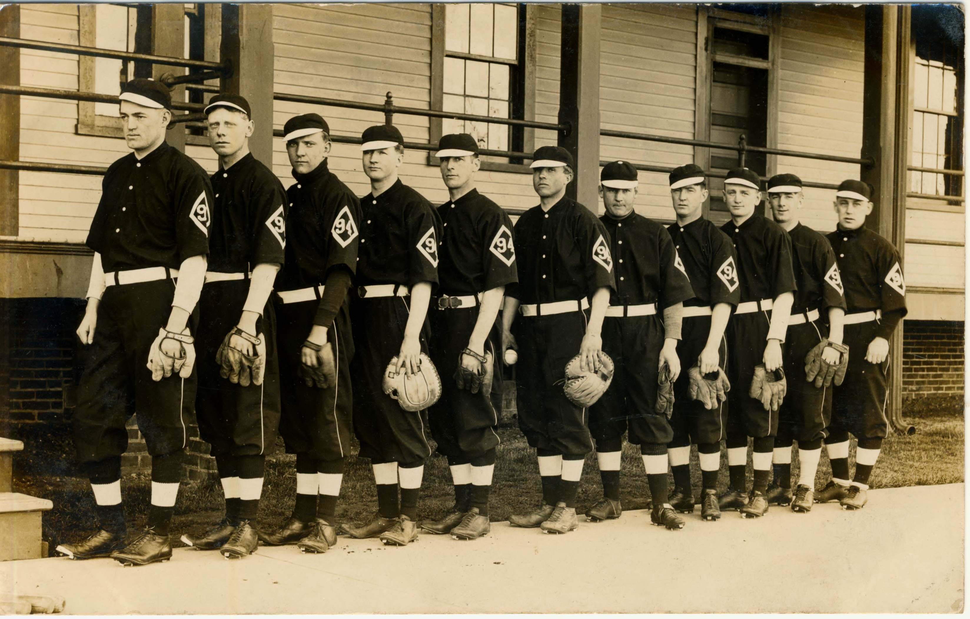 Fort Flagler 94th Co Baseball Team Lineup
