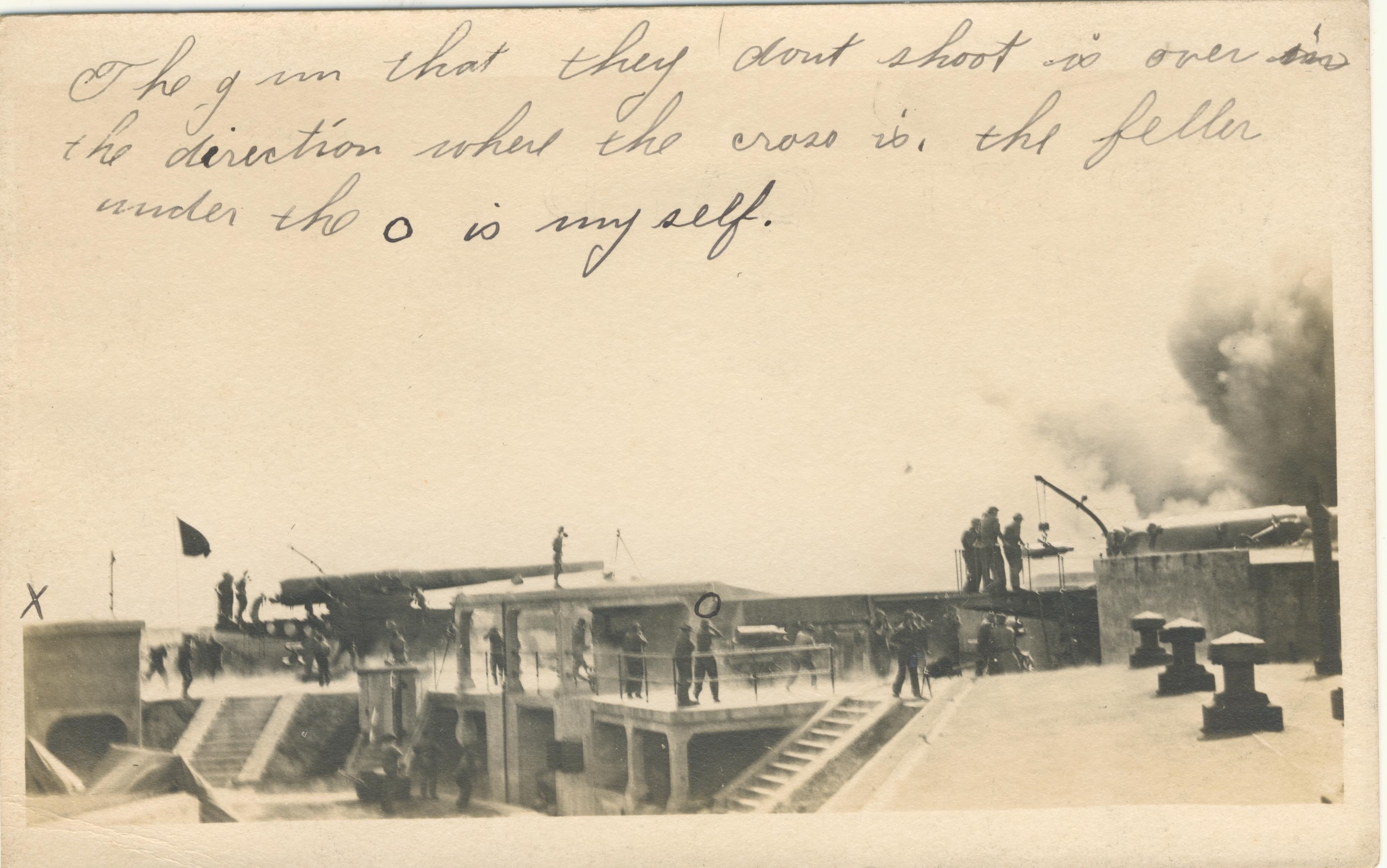 Fort Flagler Firing Guns