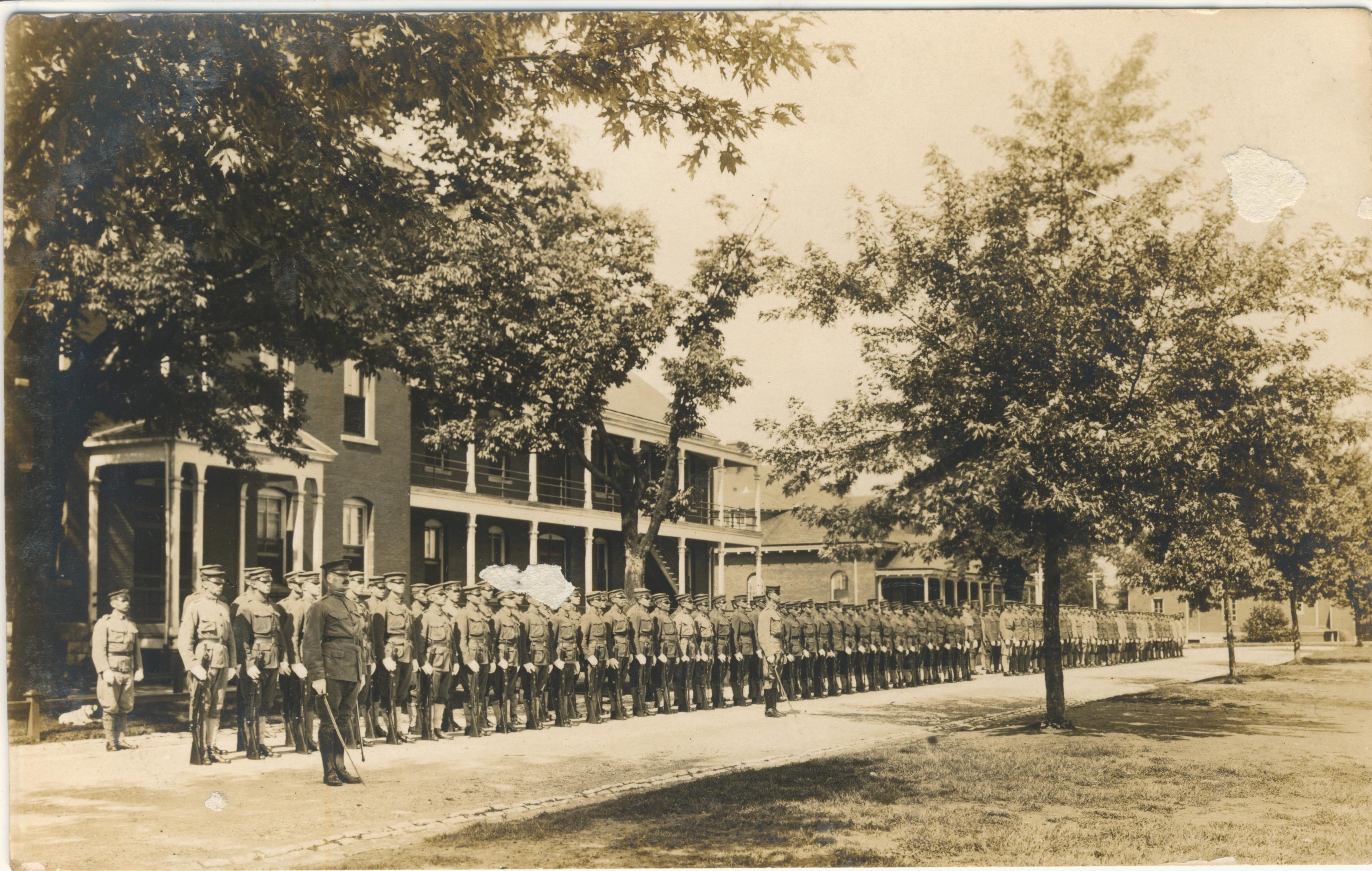 Fort Flagler Soldiers and Barracks