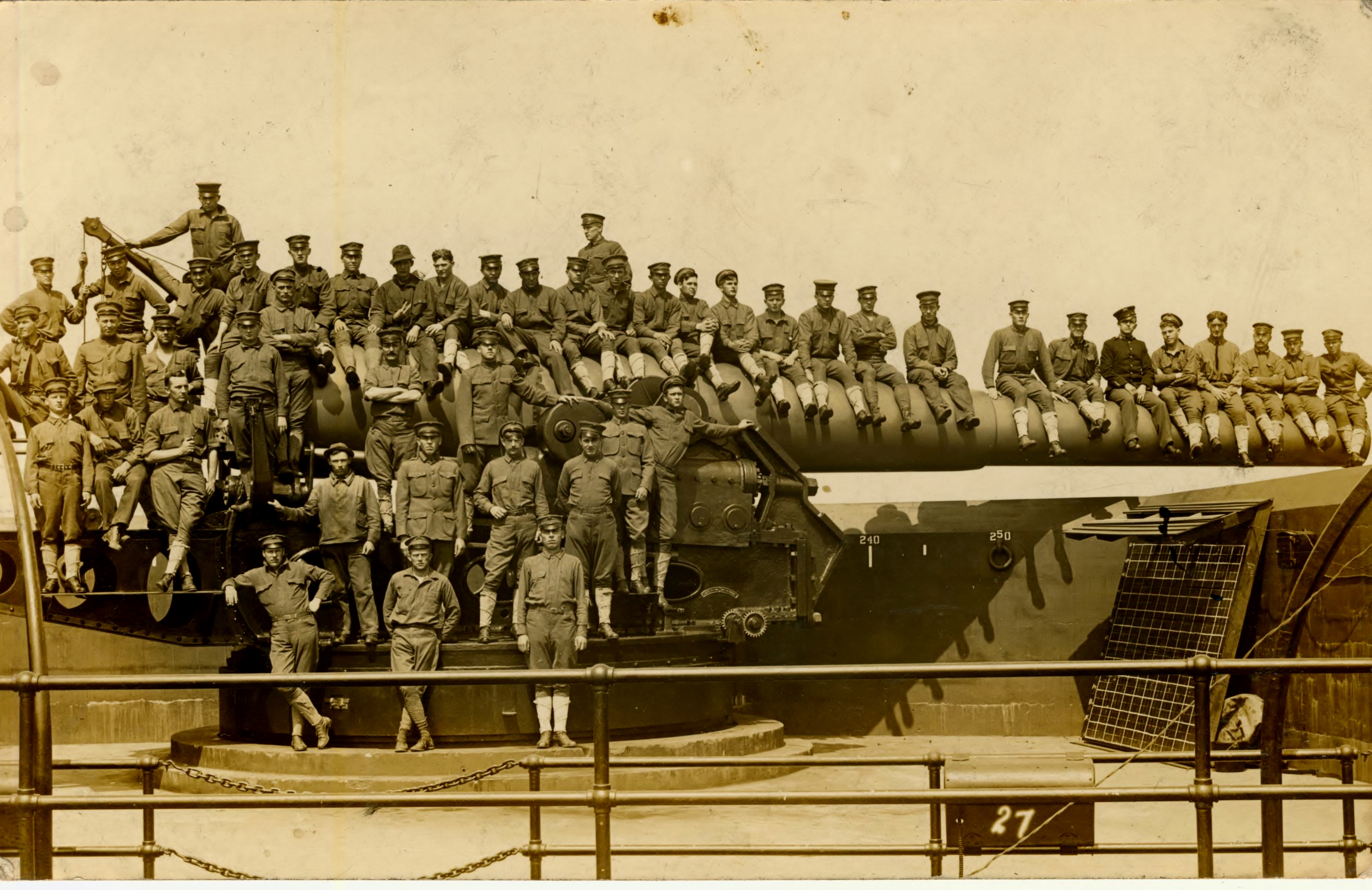 From Fort Flagler Album 12 Inch Barbette Gun