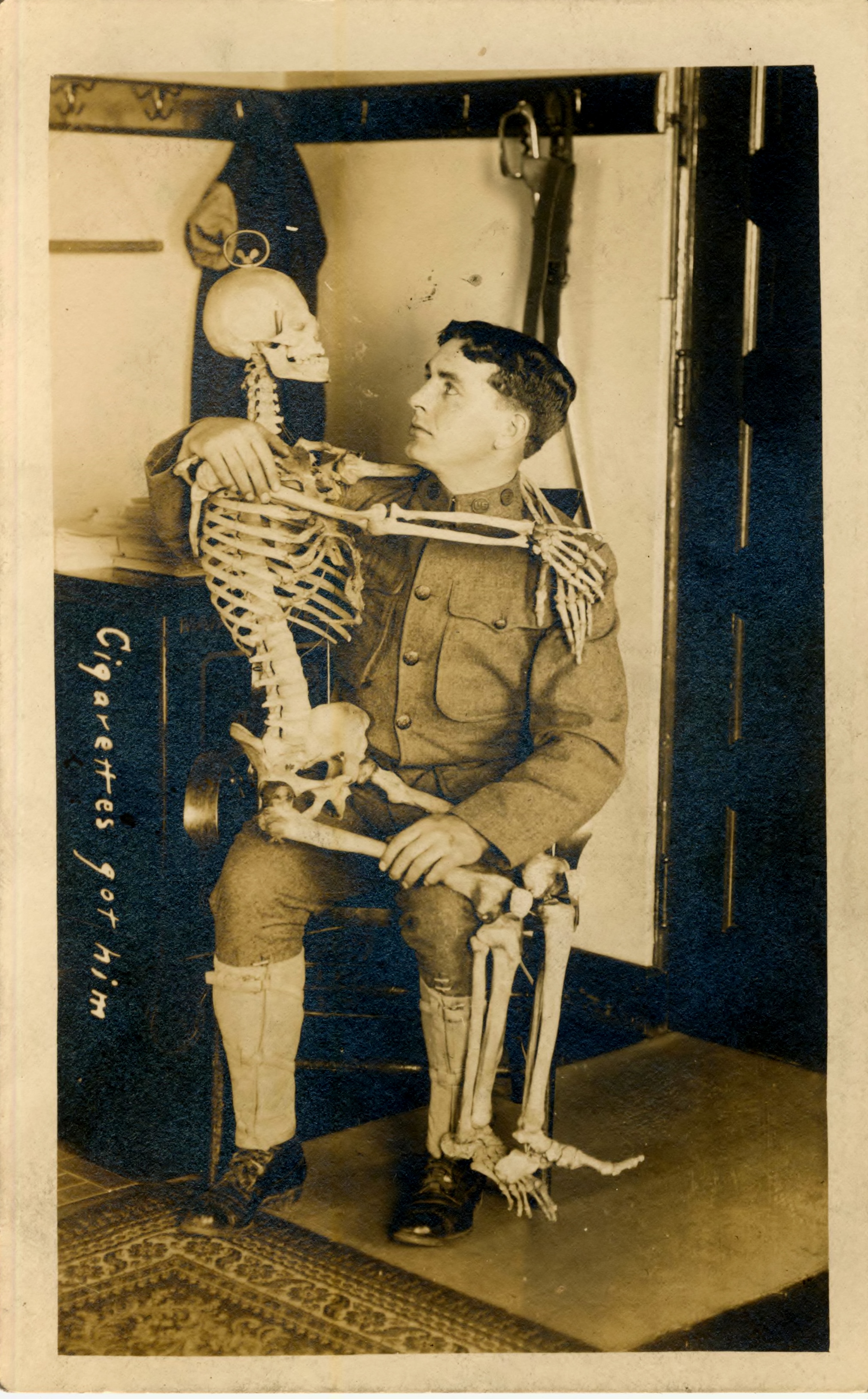 From Fort Flagler Album Humor Cigarettes Got Him