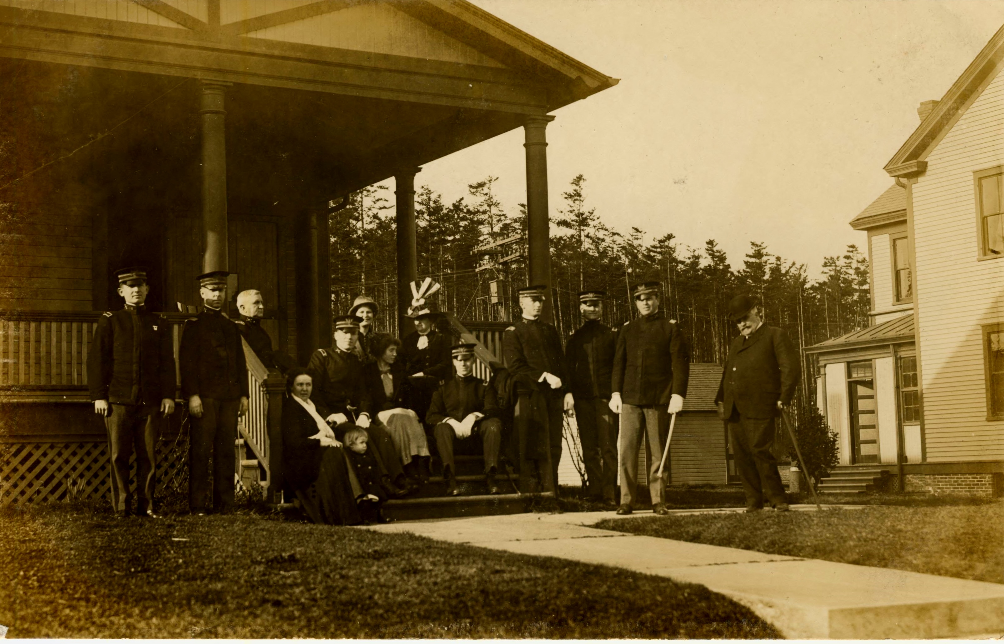 From Fort Flagler Album Officers