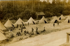 Fort Flagler 92 nd Co CAC in Camp Aug 1912