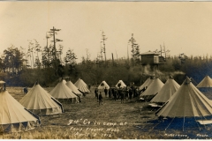 Fort Flagler 94th Co in Camp April 1912