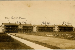 Fort Flagler Barracks Postmarked Mar 1913