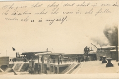 Fort Flagler Firing Guns
