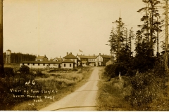 Fort Flagler View of Fort Flagler form Mortar Battery Road March 1913