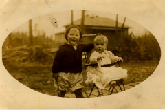 From Fort Flagler Album Baby in Stroller