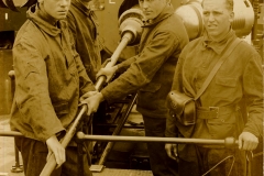 From Fort Flagler Album Ramming Artillery Shell 12 Inch Barbette Gun