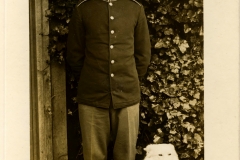 From Fort Flagler Album Soldier with Medical Ensignia