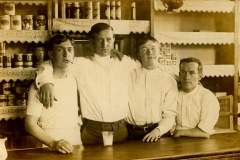 From Fort Flagler Album Soldiers Smoking