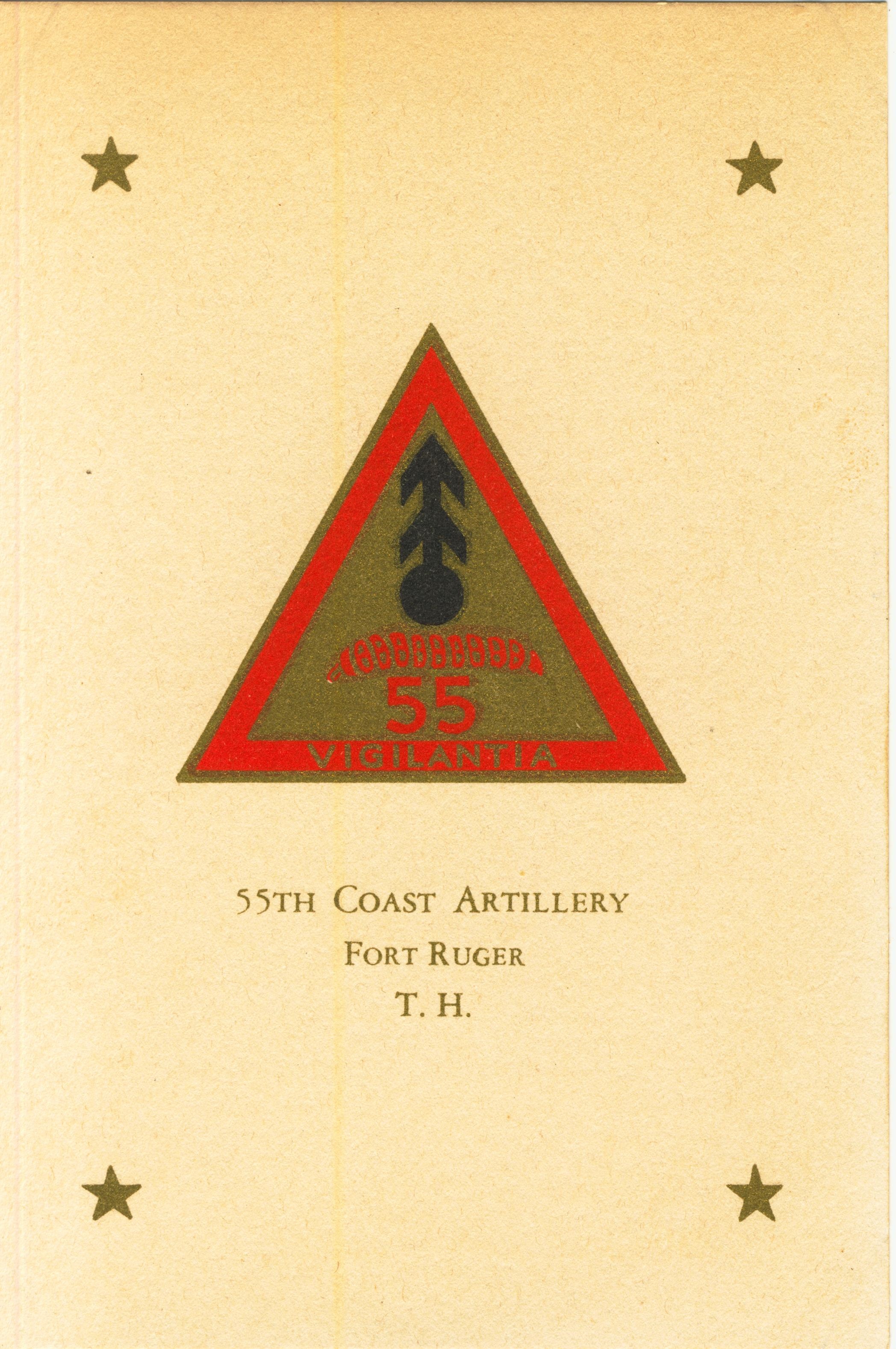 555th Coast Artillery Fort Ruger TH