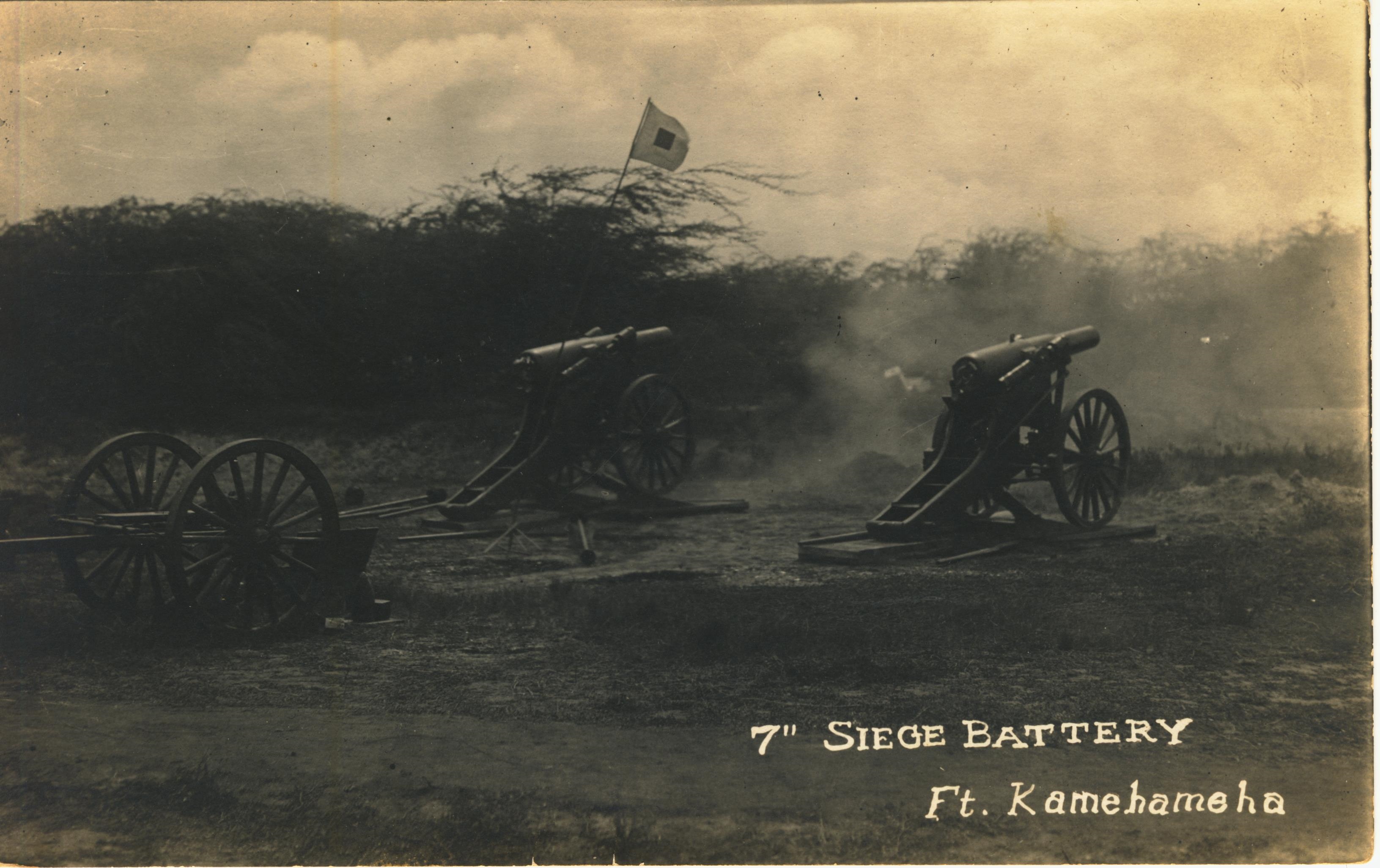 7 Inch Siege Battery Fort Kamehameha
