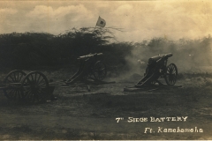 7 Inch Siege Battery Fort Kamehameha