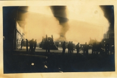 Written on back Fort Kamehameha Night Practice on Mortars Capt B Taylor in Command Aug 22 1916