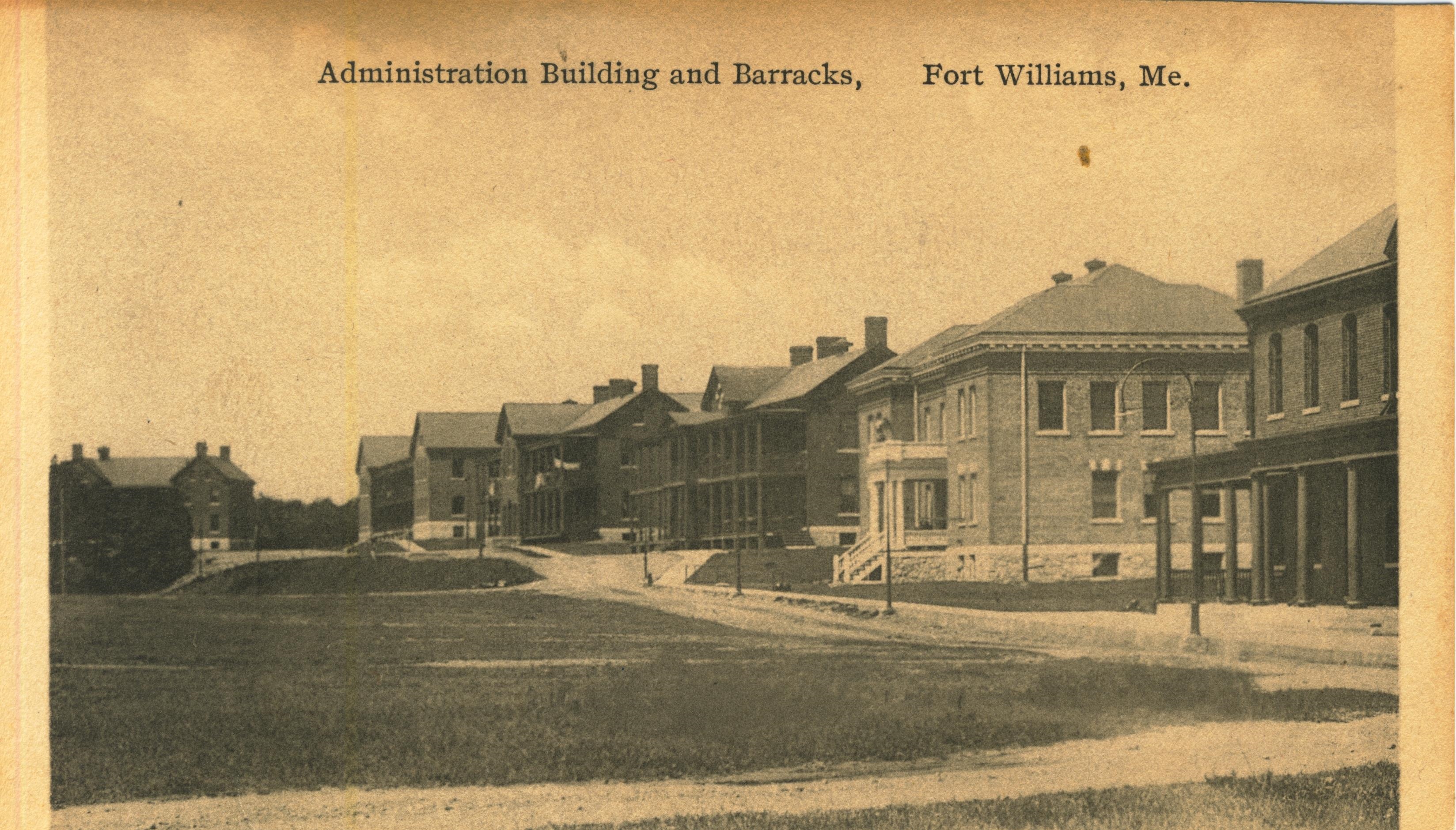 Administration Building Fort Williams ME