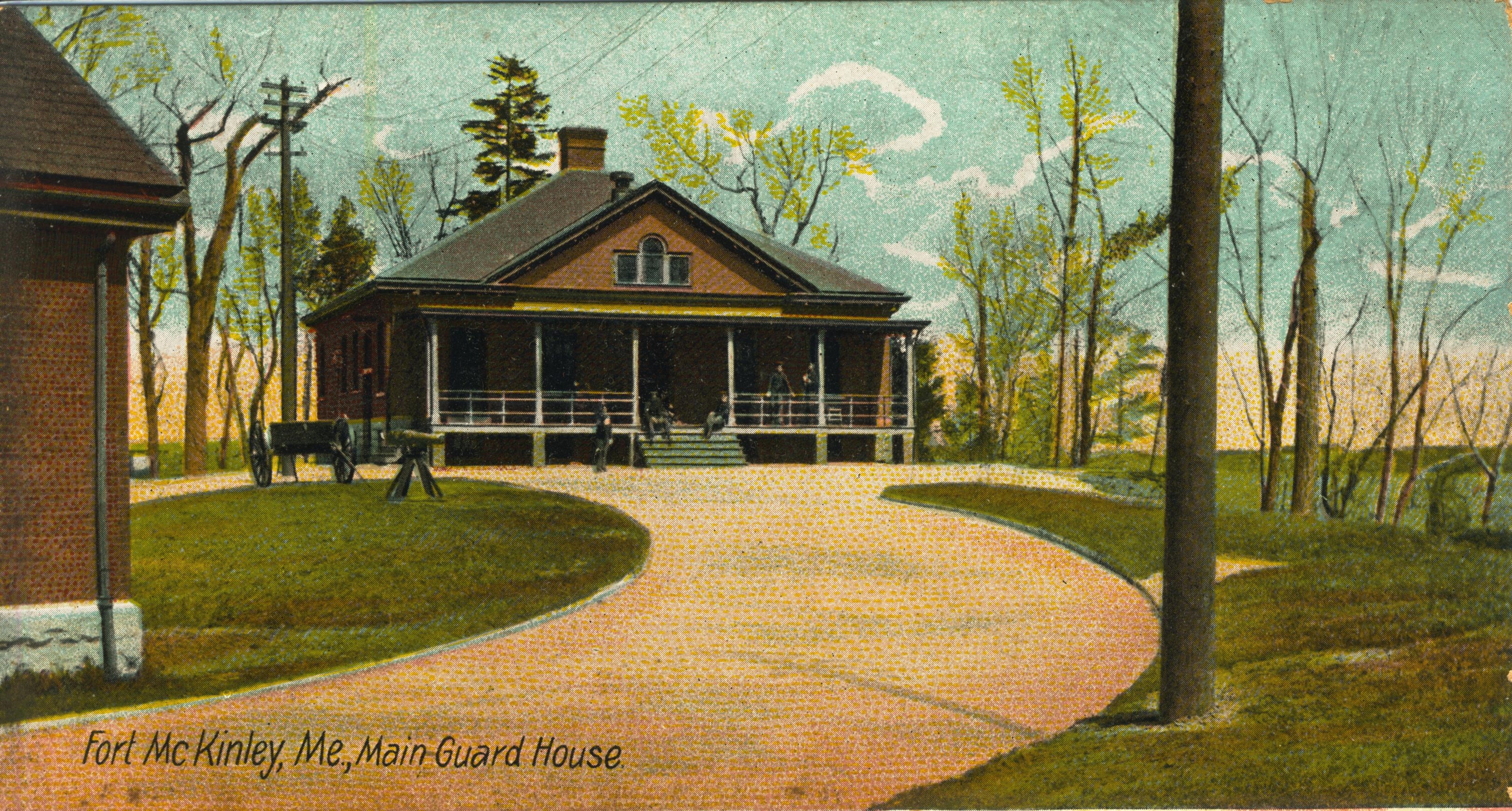 Fort McKinley ME Guard House