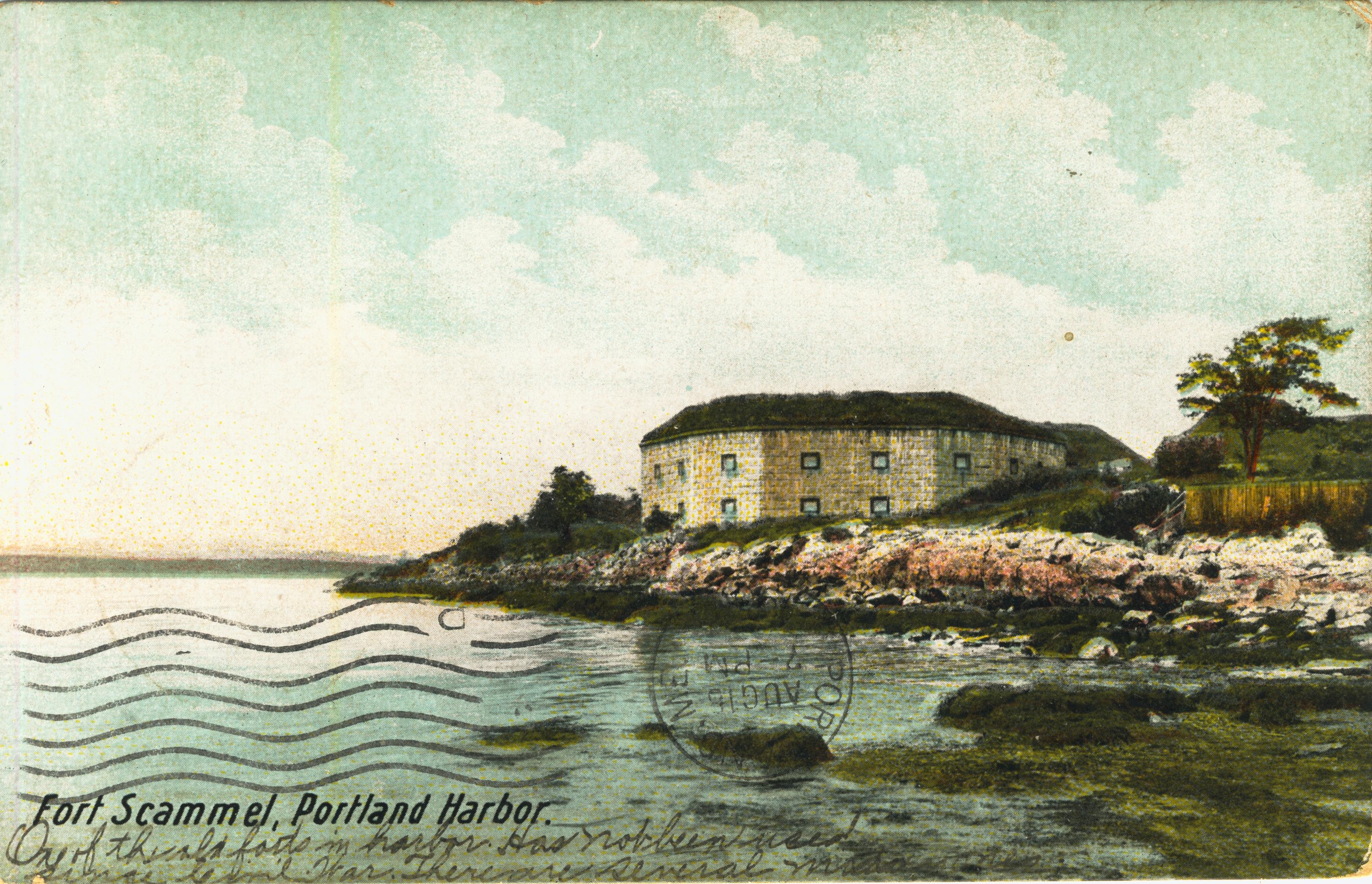 Fort Scammel Portland Harbor