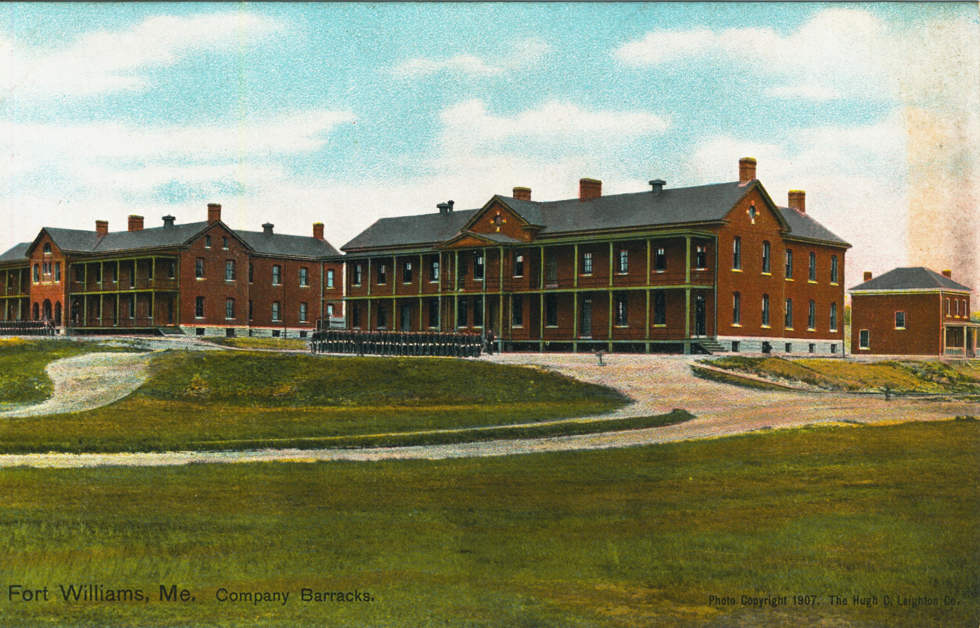 Fort Williams ME Company Barracks