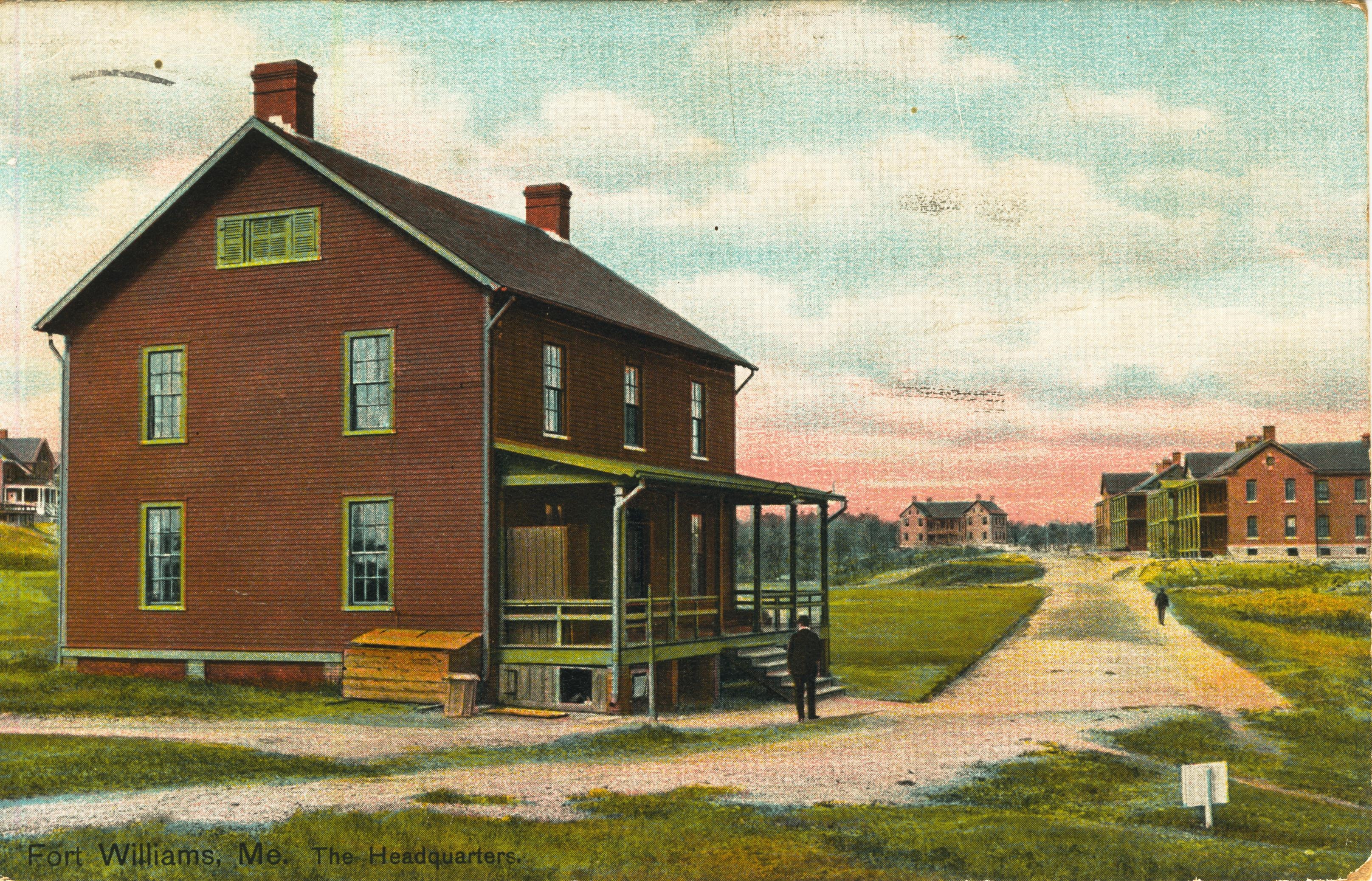 Fort Williams ME The Headquarters