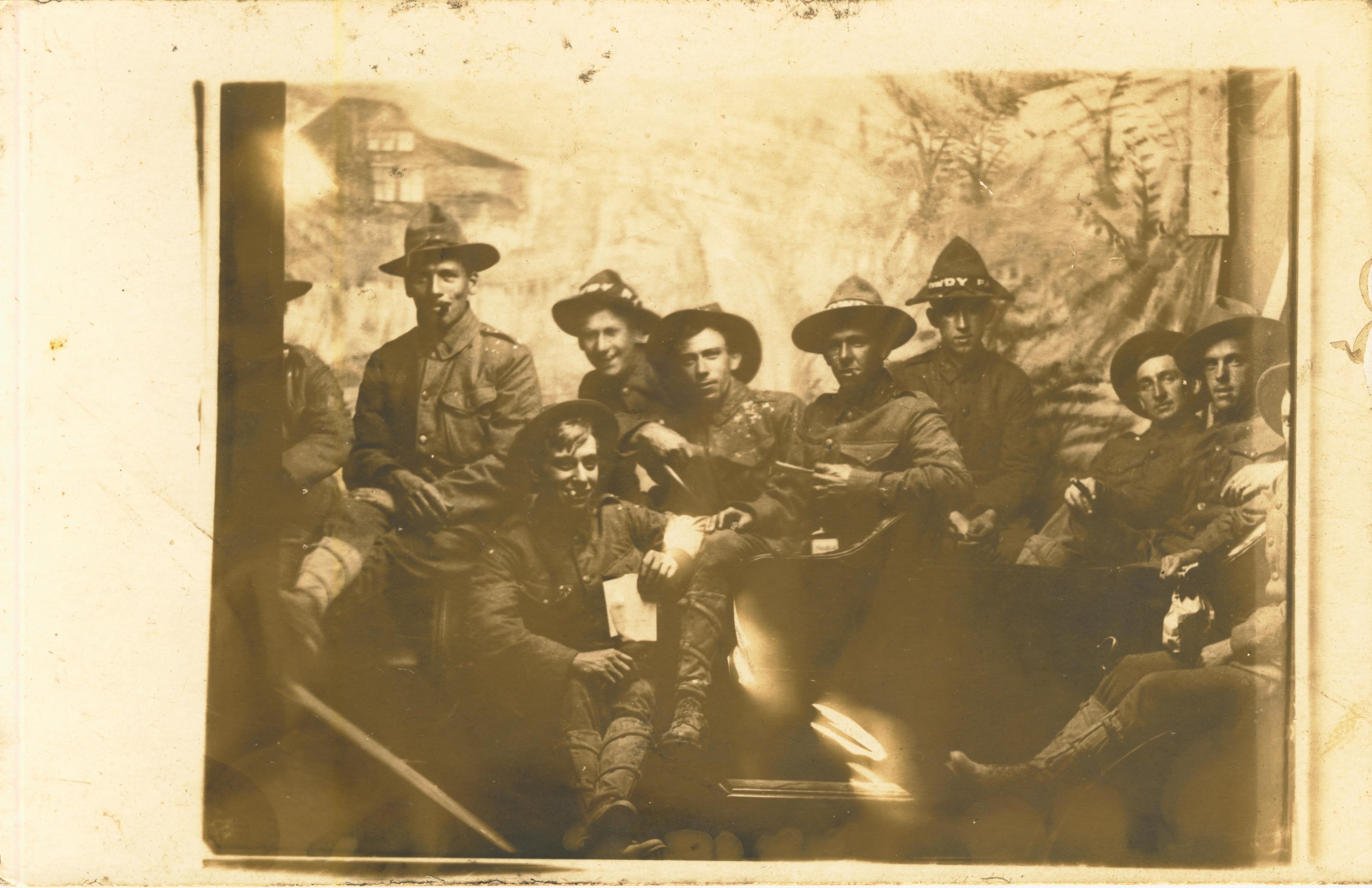 Group of photos from Champion gunners 1st CO N.G.S.M. 1912 photo 2