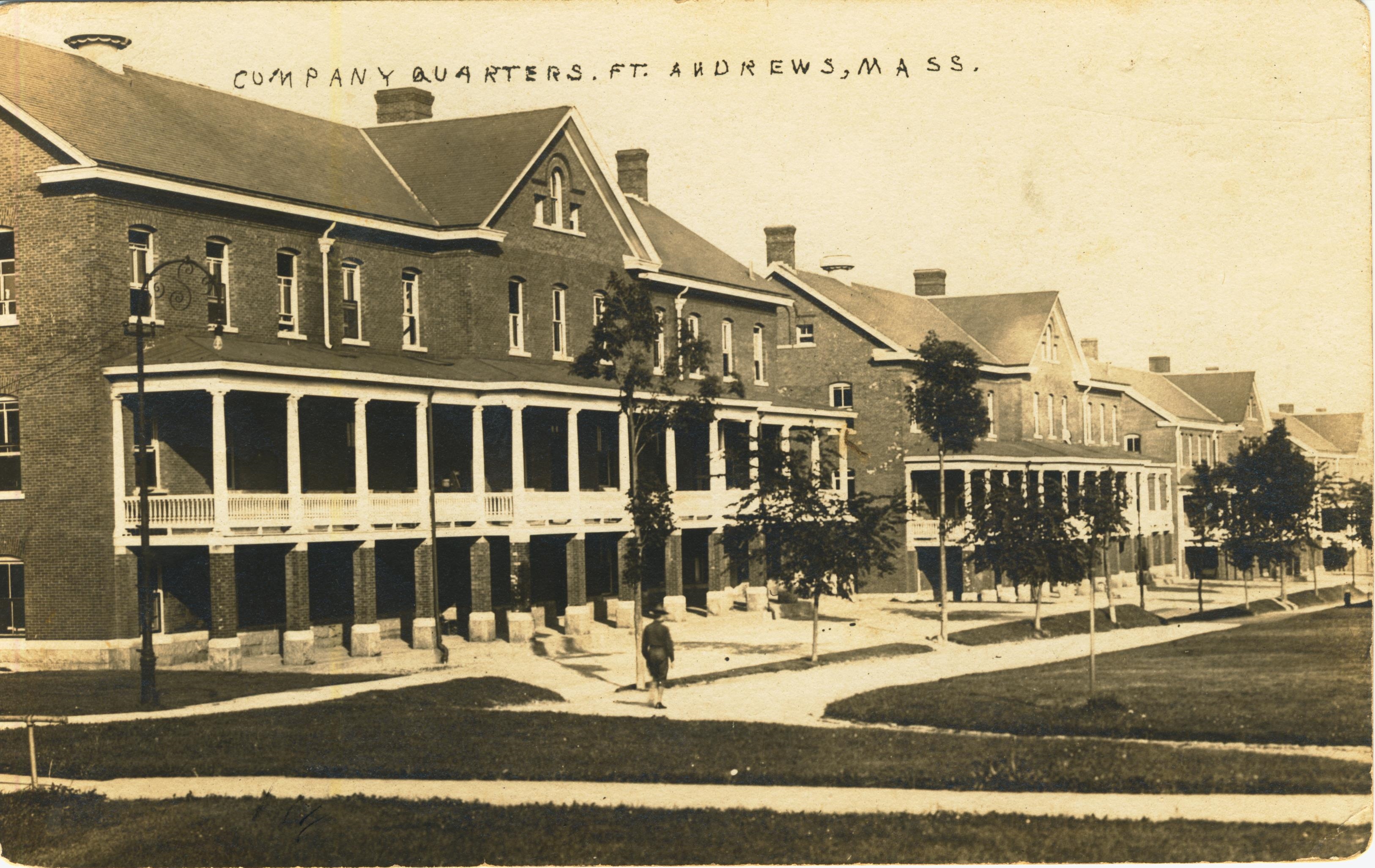 Company Quarters Ft Andrews Mass