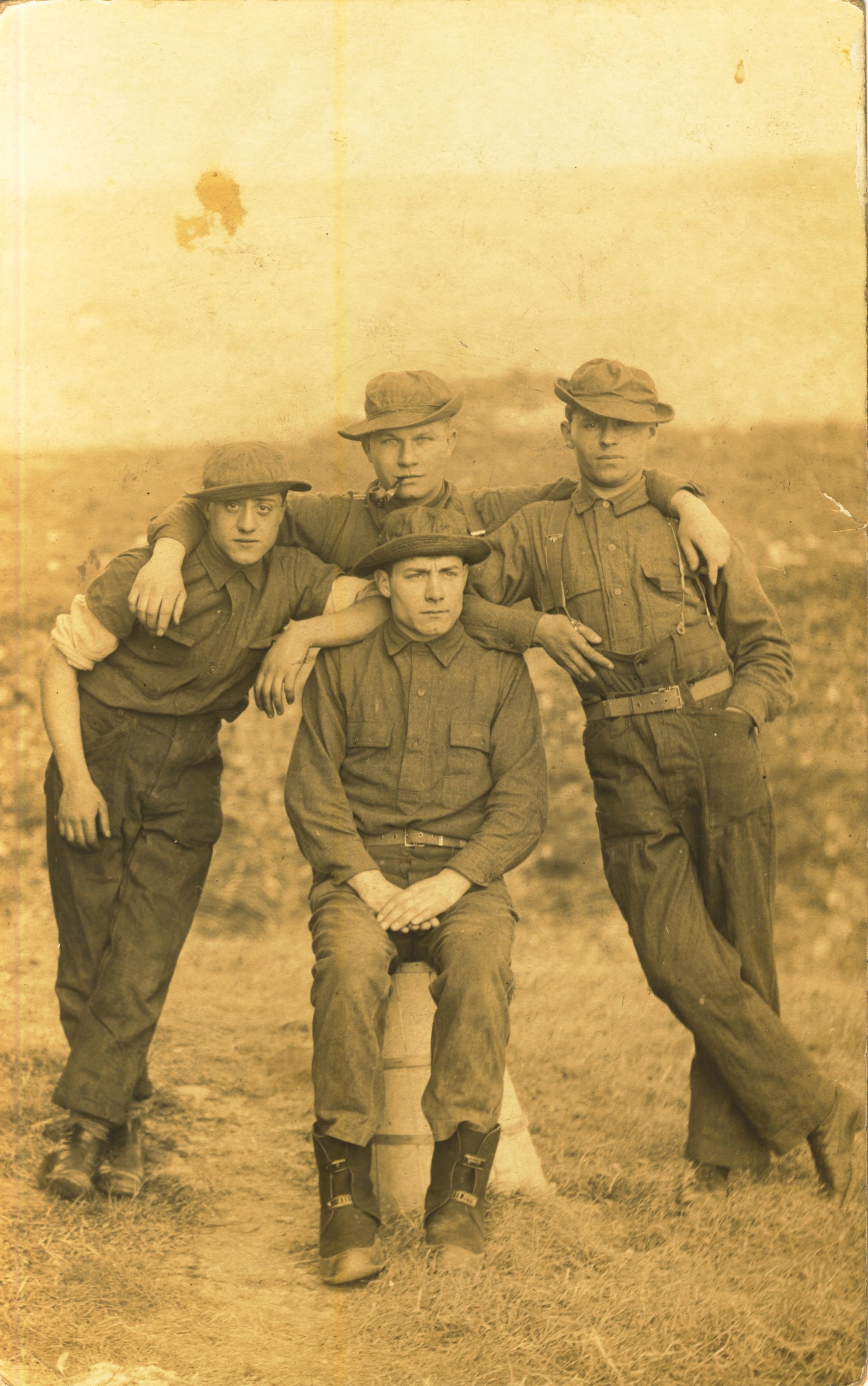 Photo by Koester East Milton Mass Group of soldiers