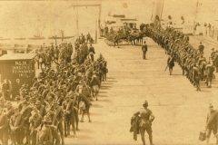 N.G.M. landing Ft Warren 1916