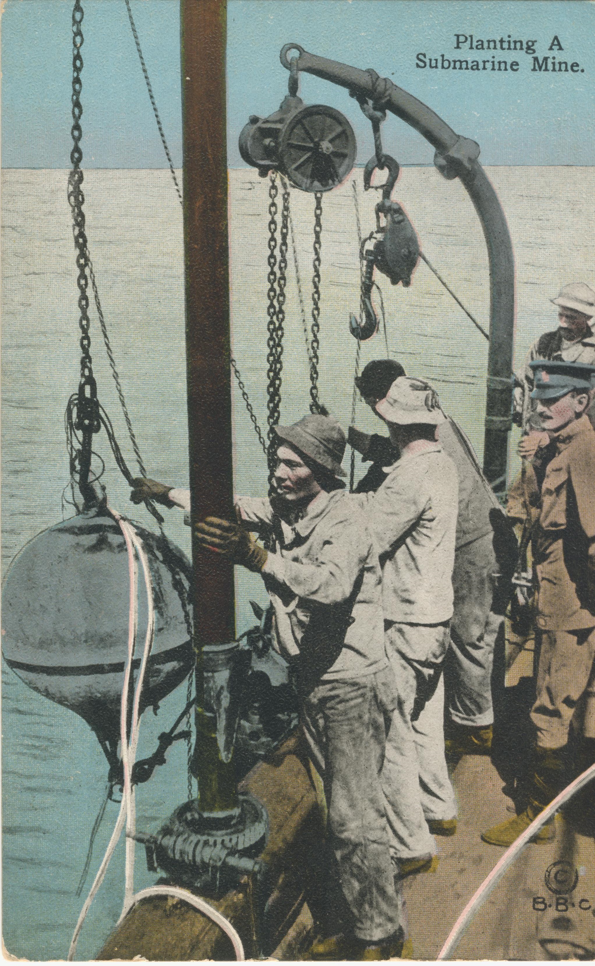 Planting a submarine mine