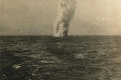 Mine practice Ft Caswell N. C. March 11 1914 first shot