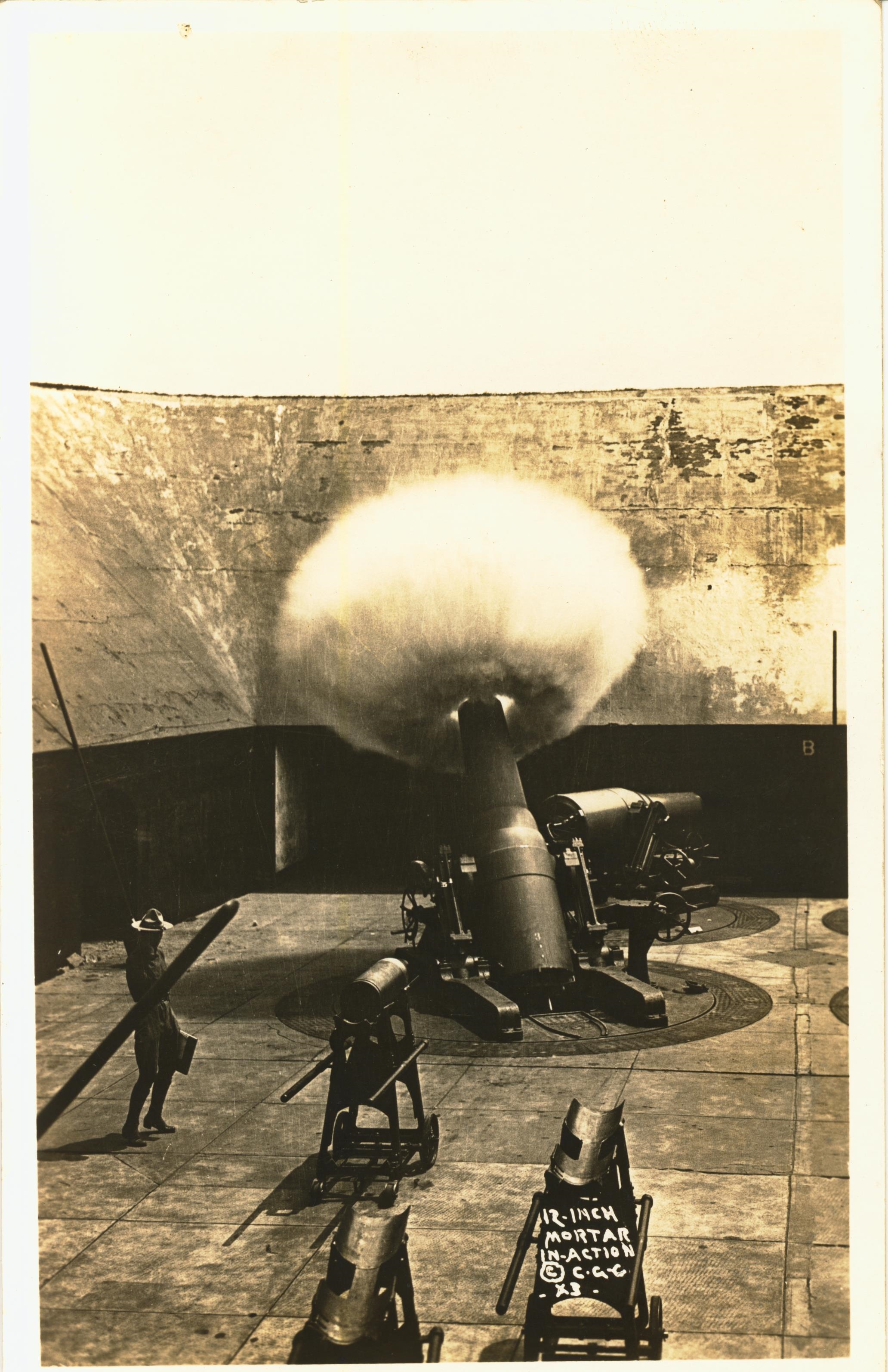 12 incch mortar in action 3