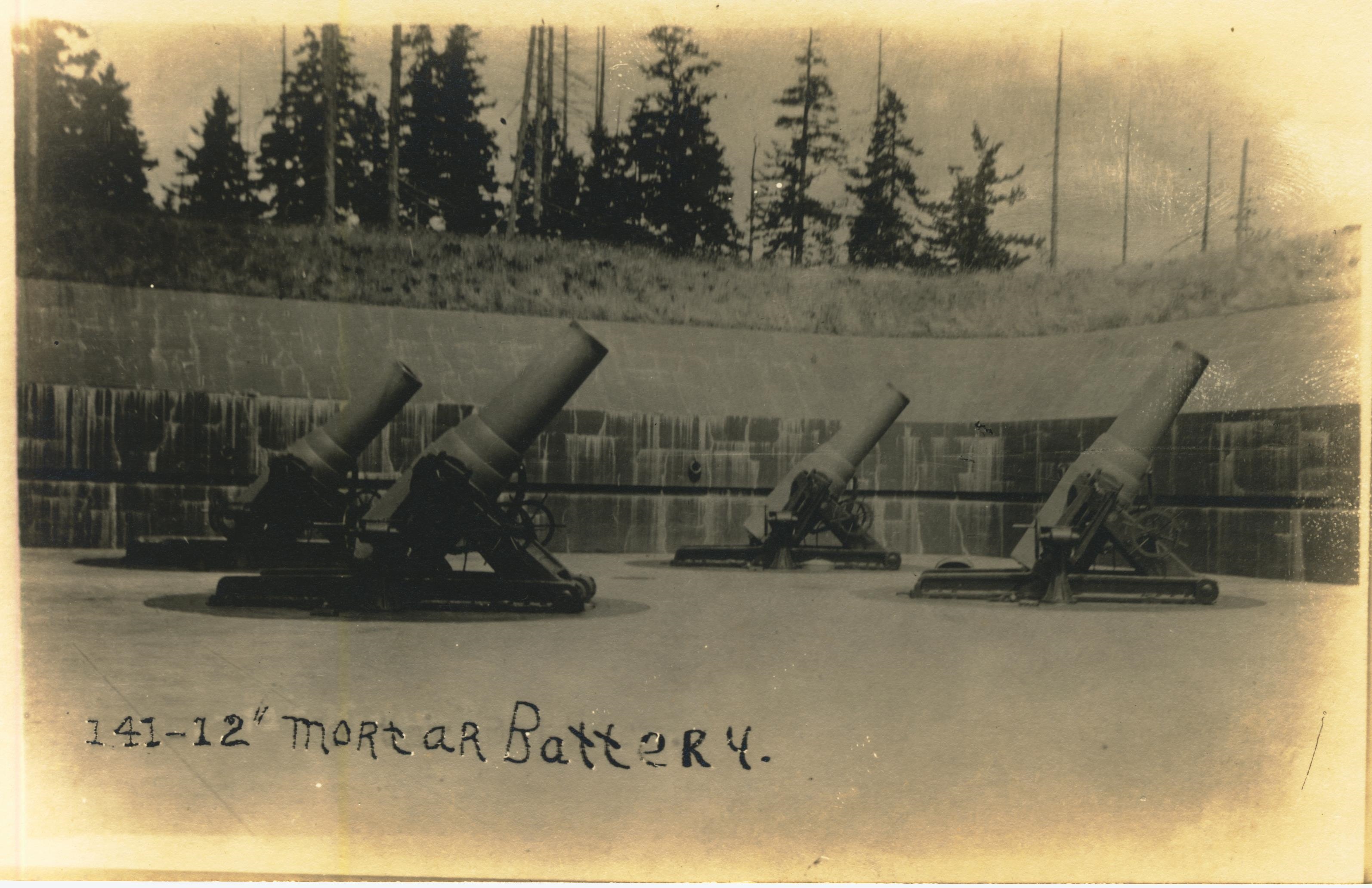 12 inch mortar battery