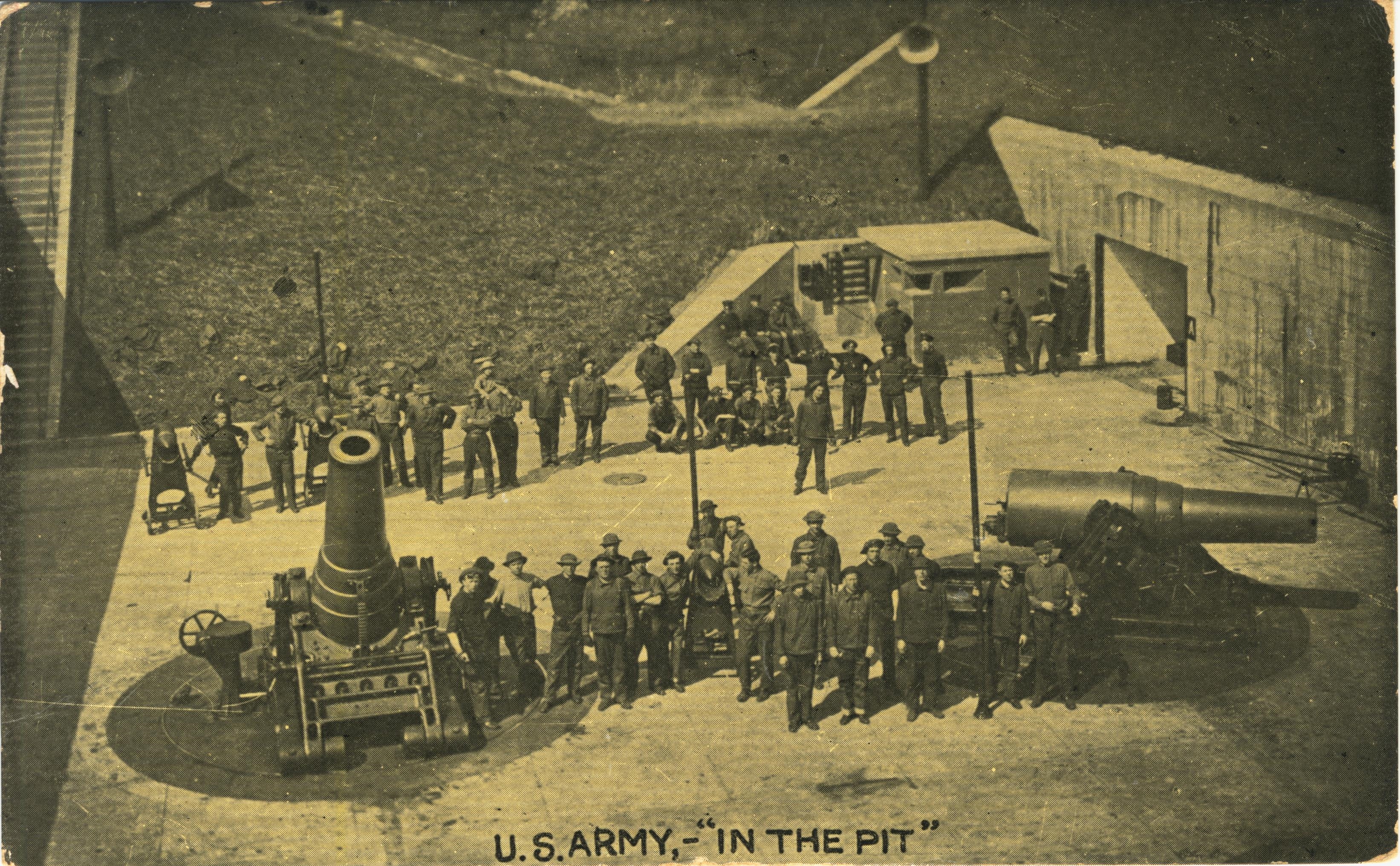 In the pit