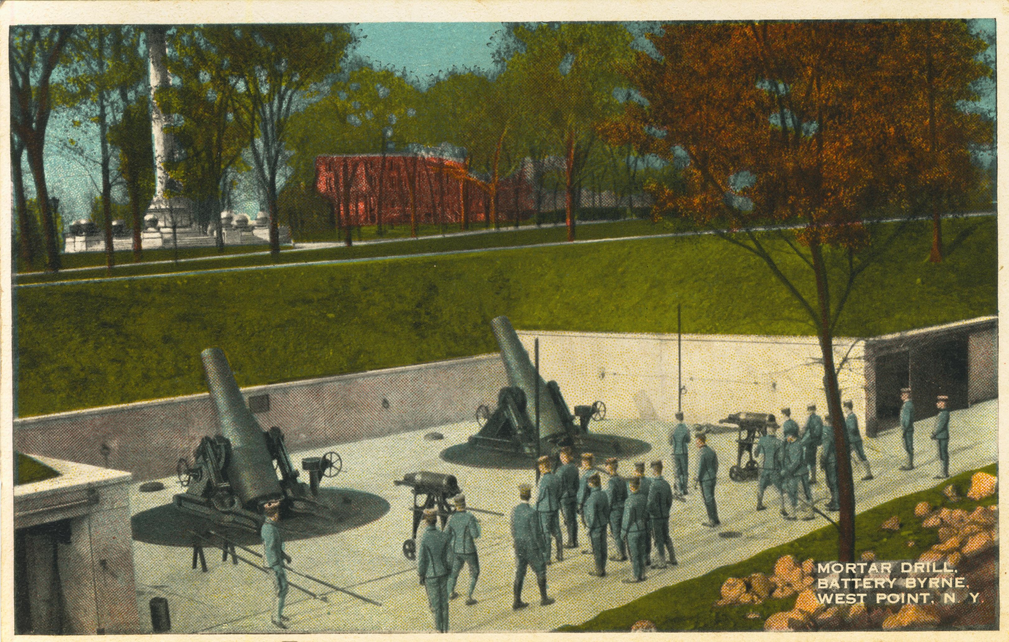 Mortar drill Battery Byrne West Point NY