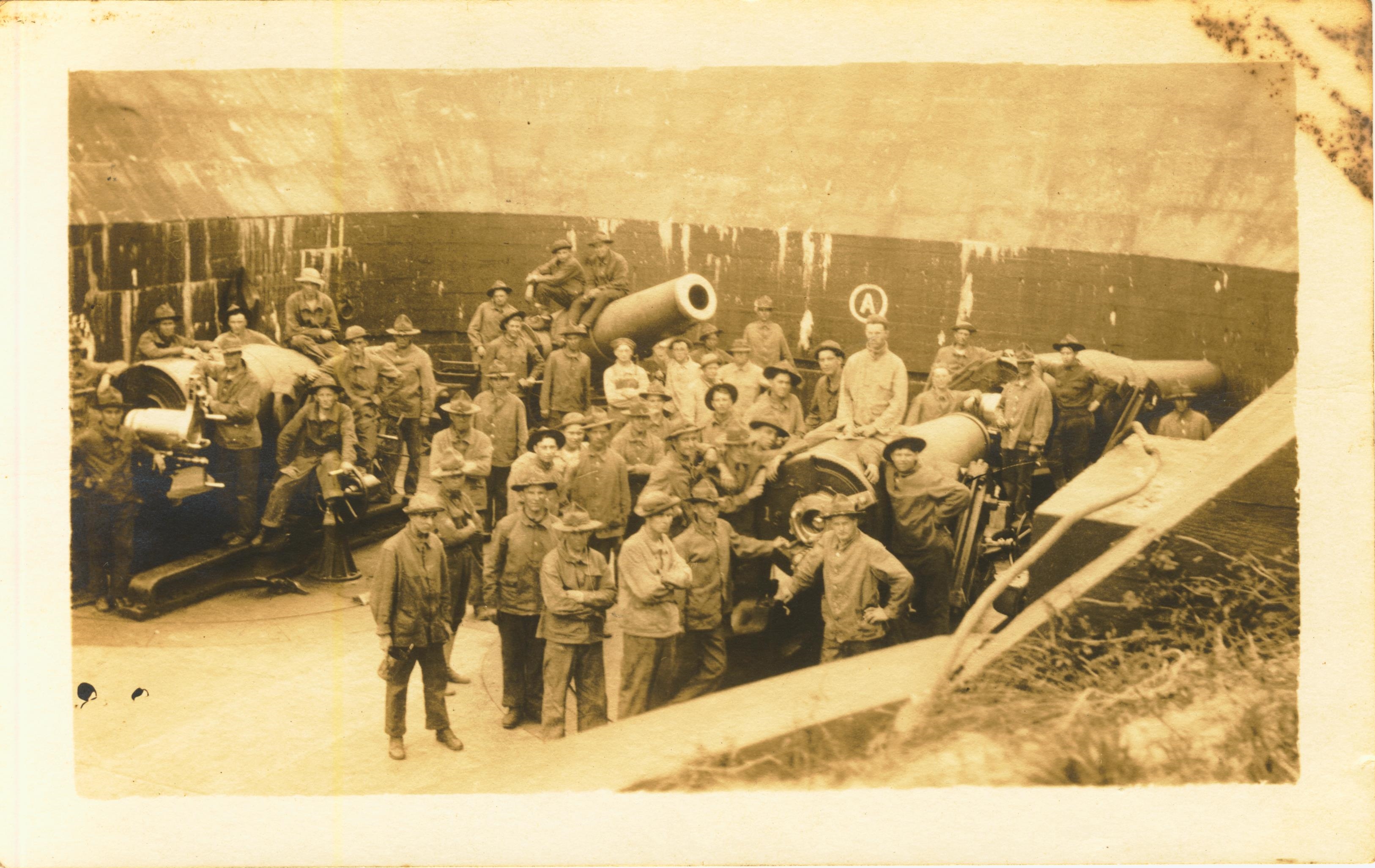 Mortars and crew