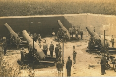 12 inch B. L. Mortar pit