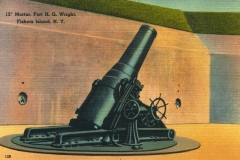 12 inch mortar Fort H. G. Wright Fishers Island NY