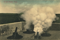 12 inch mortars firing
